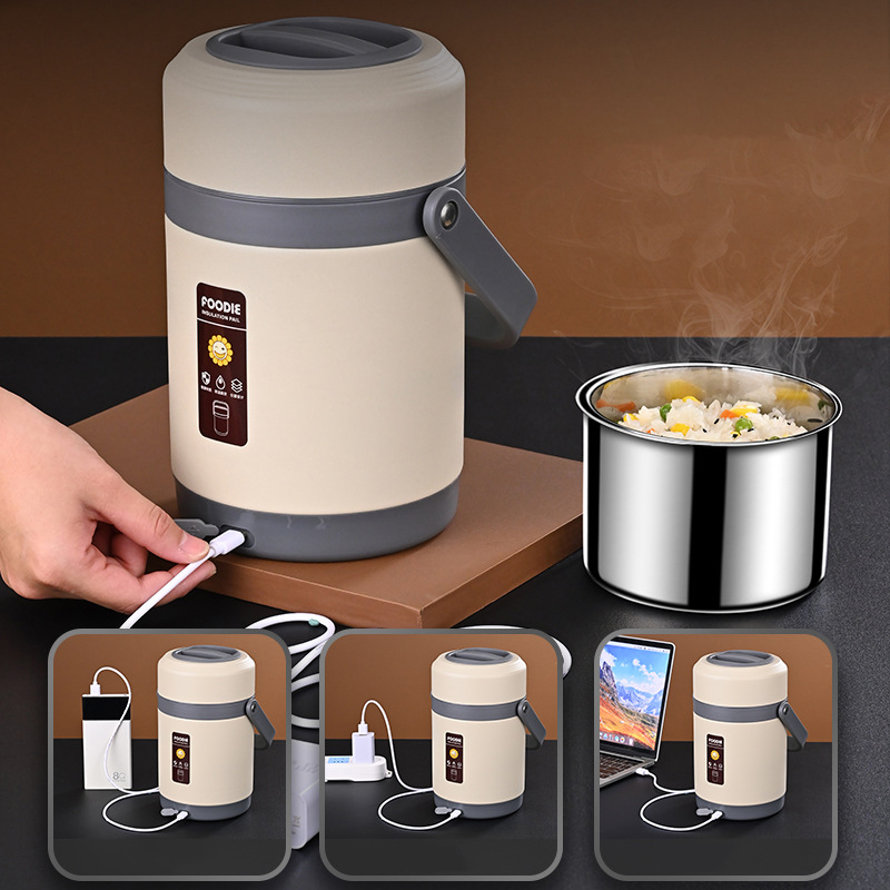 USB Electric Heated Lunch Boxe - Baby Food Warmer recension och pris