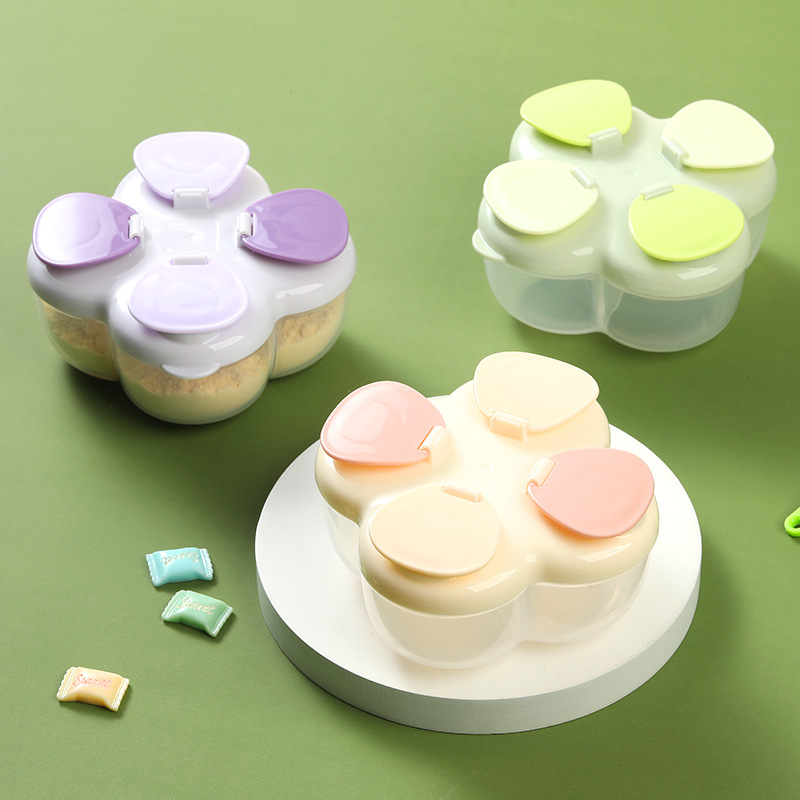 Portable Clover 4-Compartment  - Baby Food Jars With Lids recension och pris
