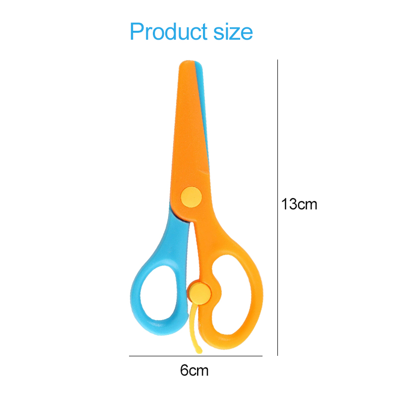 Plastic Scissors Double Color  - Baby Food Scissors recension och pris