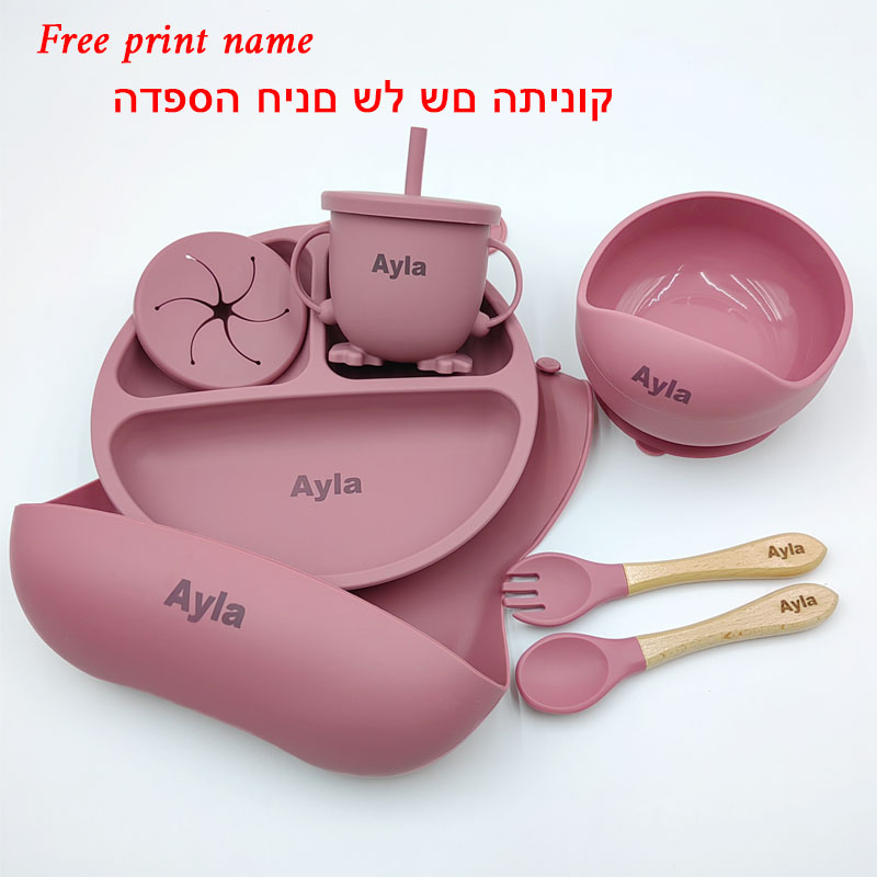Personalized Name Tableware Fo - Baby Food Menu recension och pris