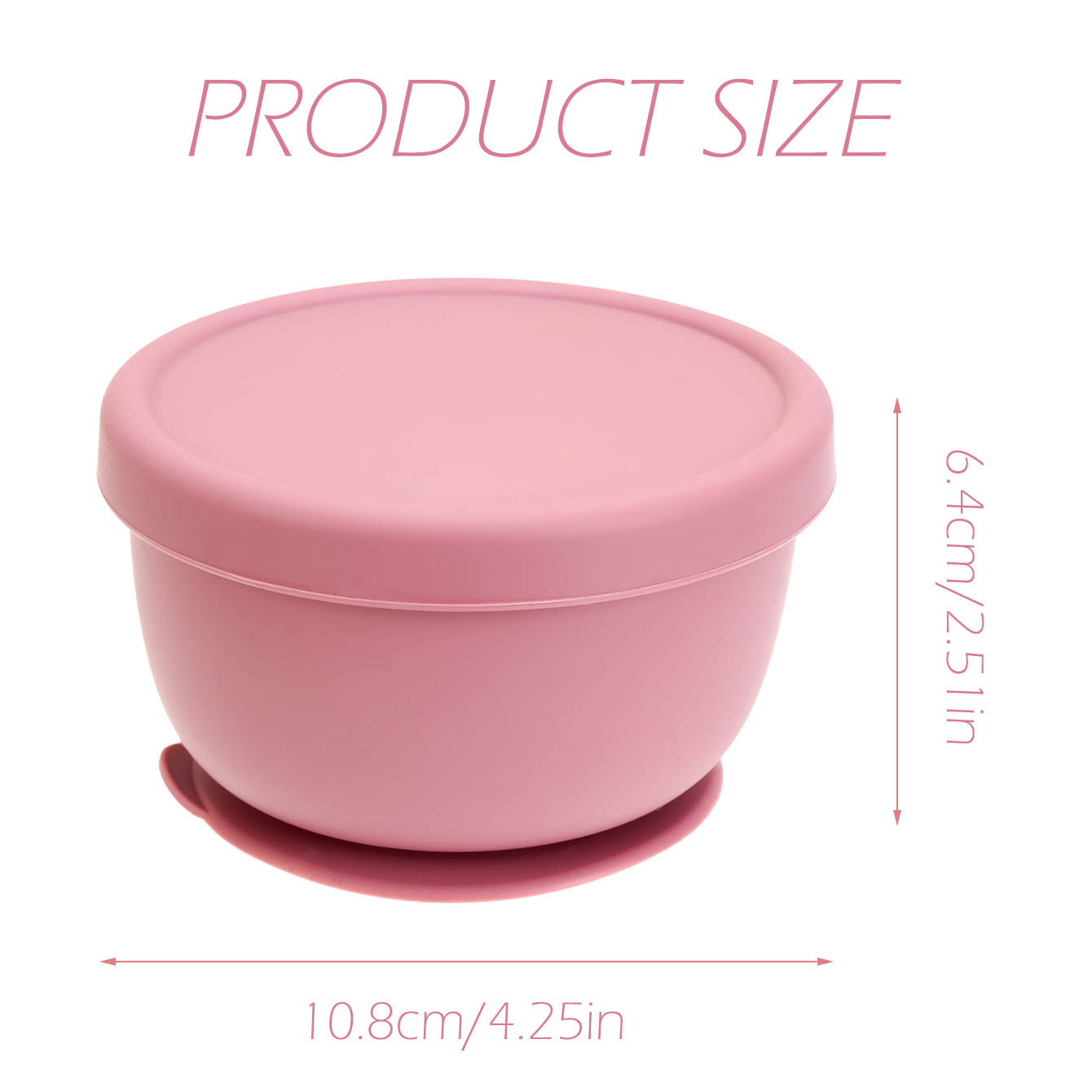 1PC Silicone Baby Feeding Bowl - Baby Food Jars With Lids recension och pris