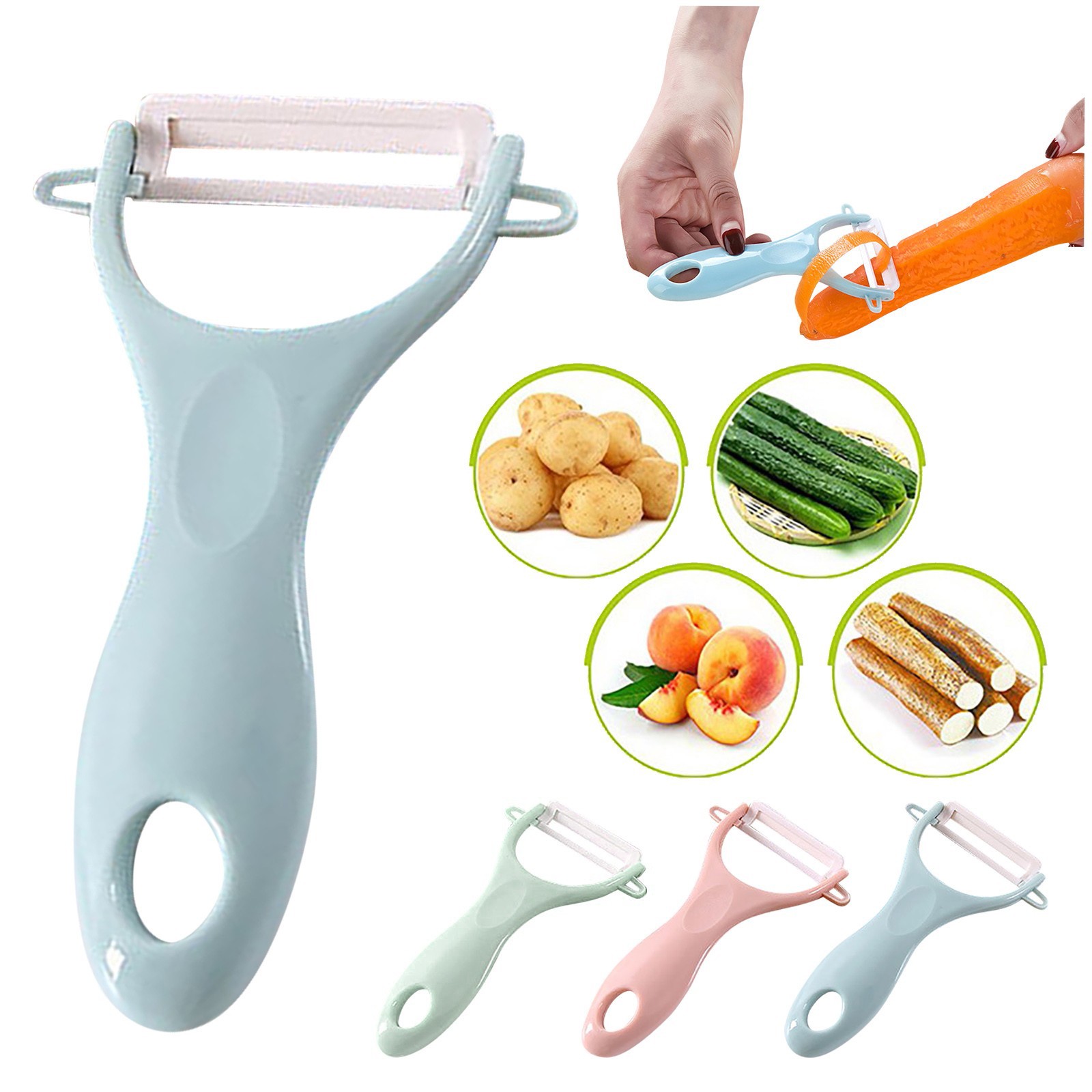 Ceramic Creative Peeler Practi - Baby Food Vegetables recension och pris