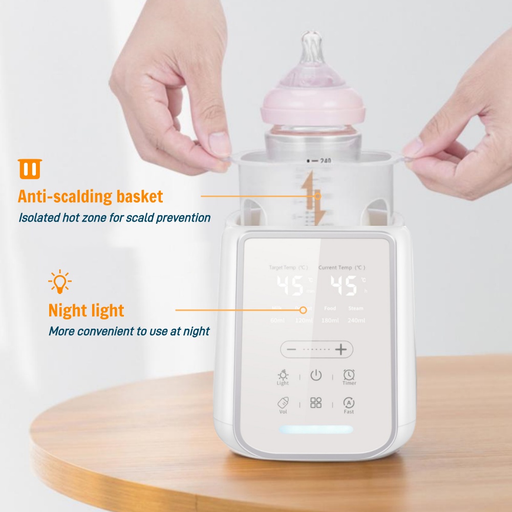 8In1 Baby Bottle Breast Milk W - Baby Food Warmer recension och pris