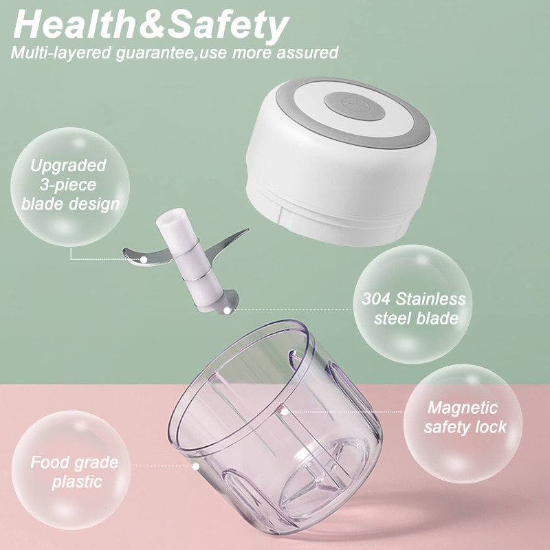 250ML Electric Garlic Grinder  - Baby Food Vegetables recension och pris