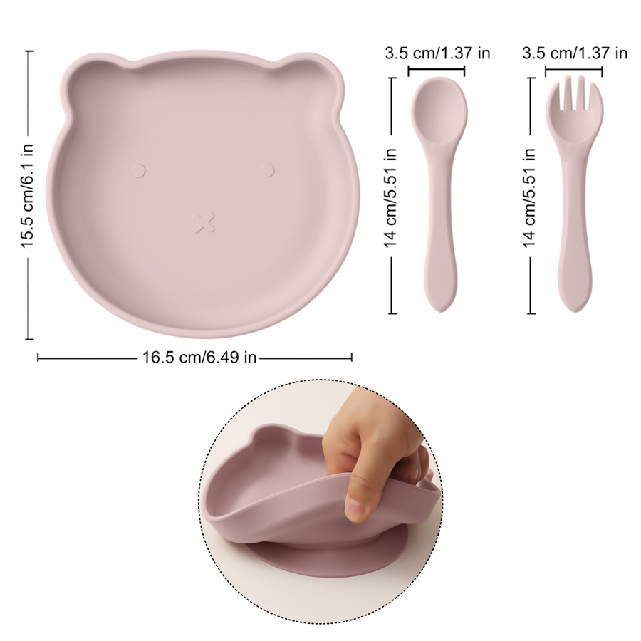 Mamaplan Silicone Kids Dishes  - Baby Food Menu recension och pris