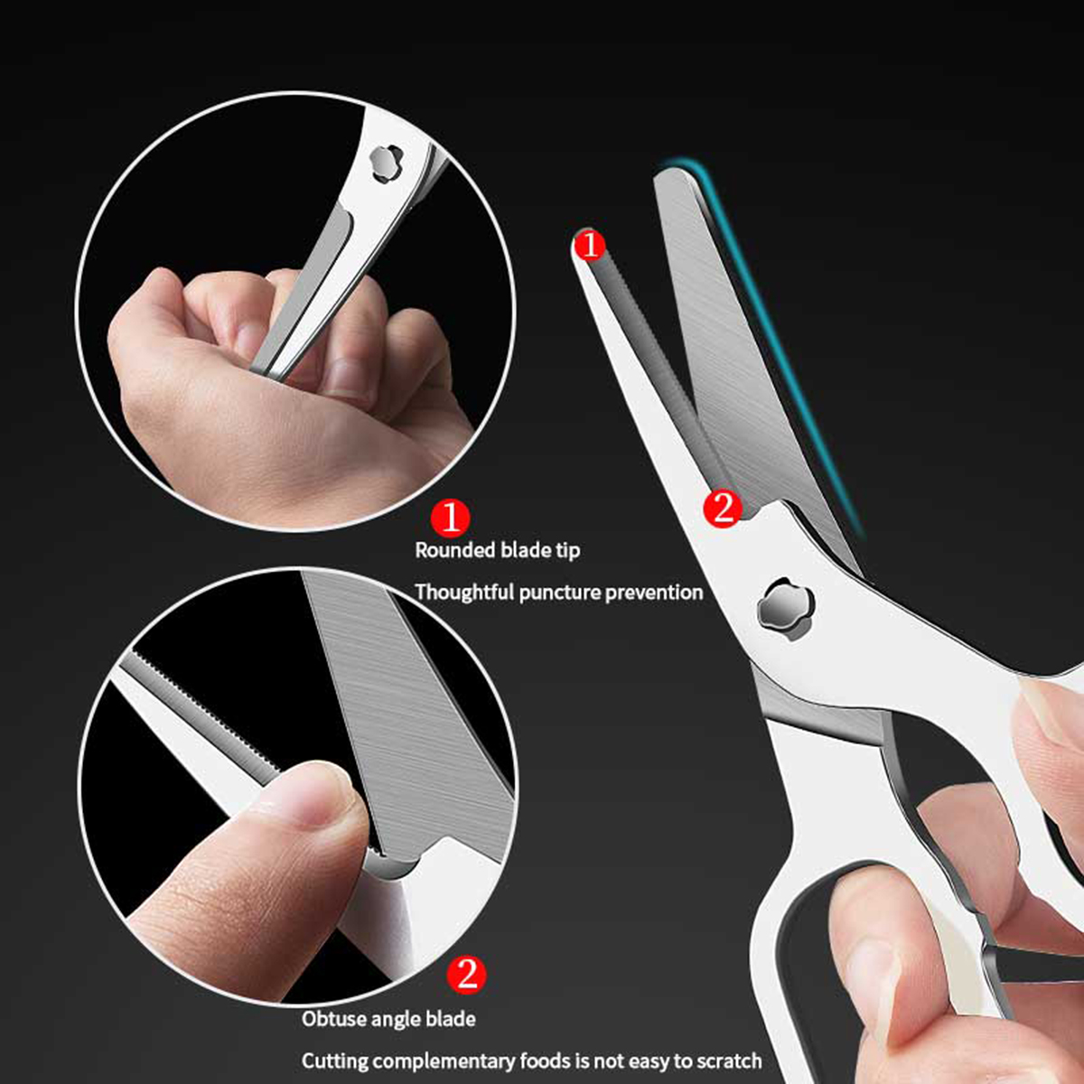 Complementary Food Scissors wi - Baby Food Scissors recension och pris