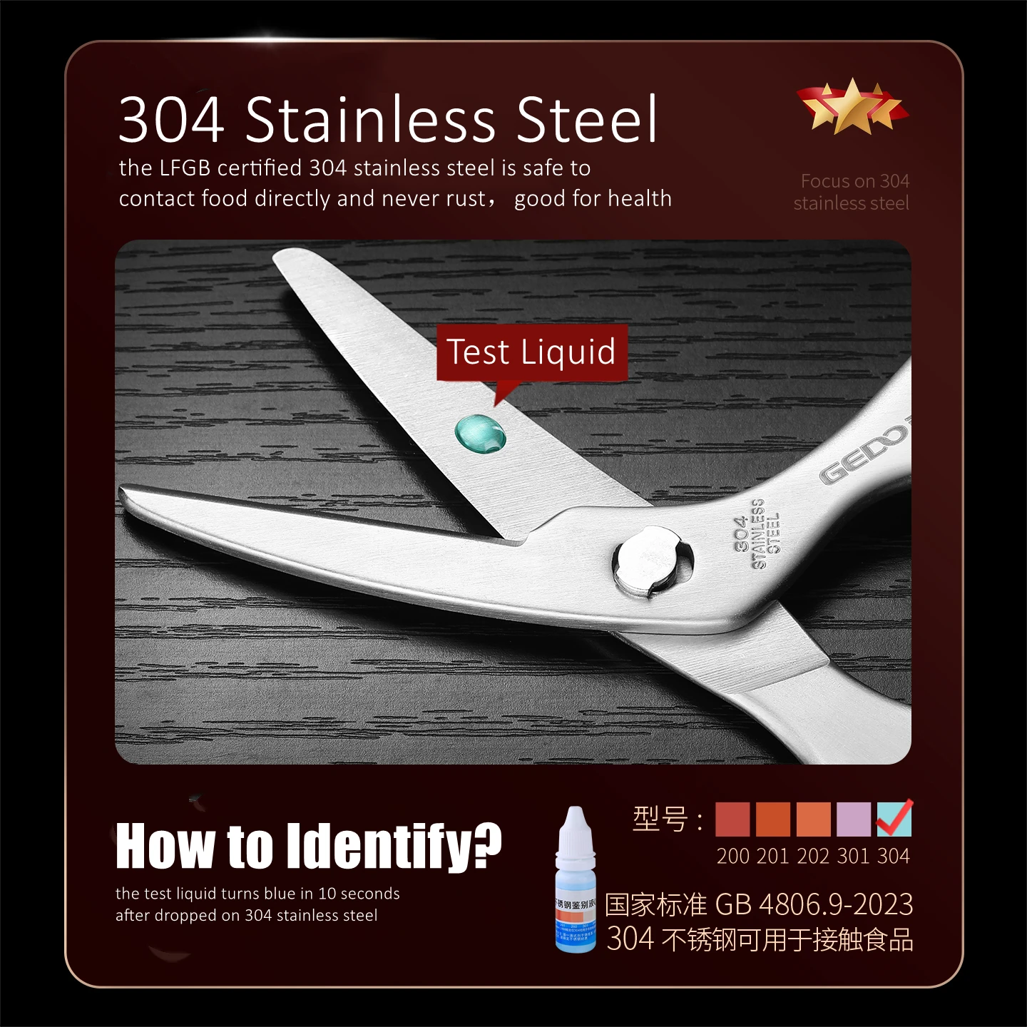 Certified Pure 304 Stainless S - Baby Food Scissors recension och pris
