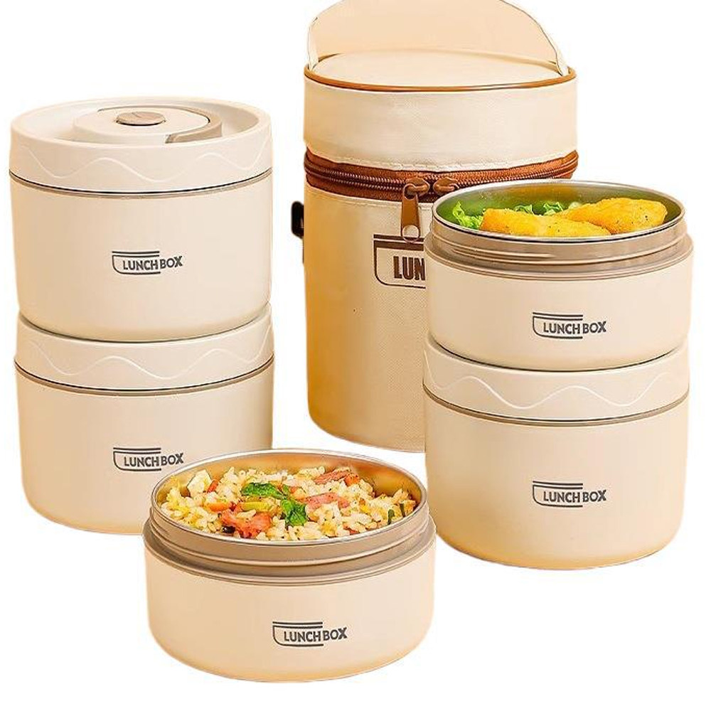 3pcs Insulated Lunch Box 304 S - Baby Food Warmer recension och pris