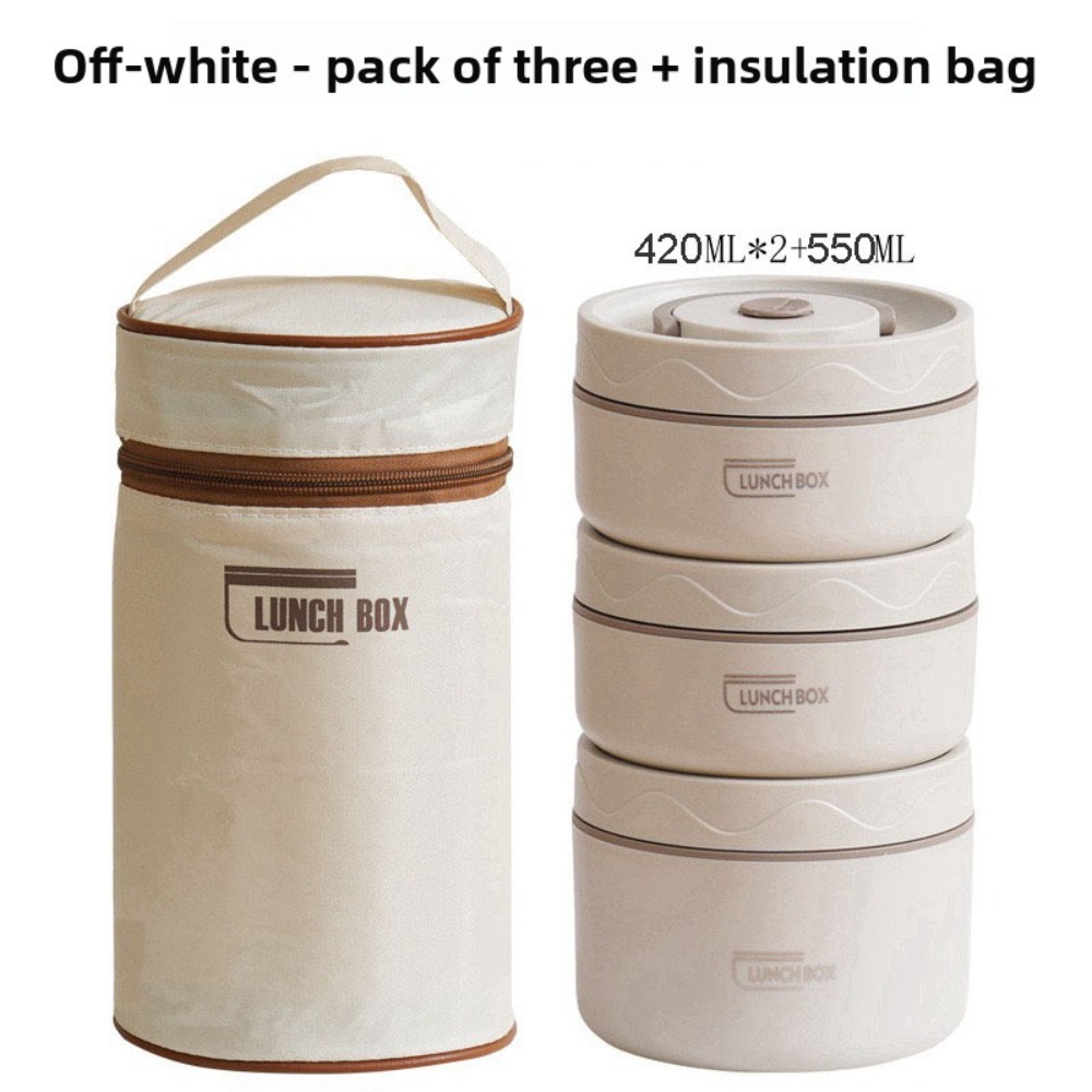 3pcs Insulated Lunch Box 304 S - Baby Food Warmer recension och pris