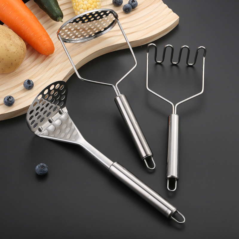 Stainless Steel Potato Masher  - Baby Food Vegetables recension och pris