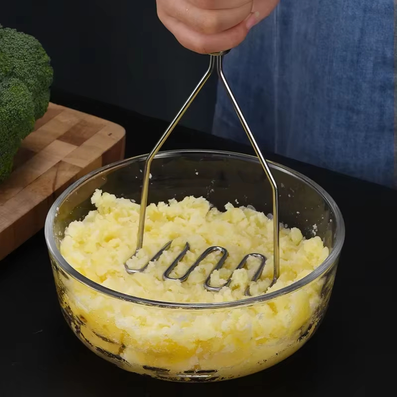 Stainless Steel Potato Masher  - Baby Food Vegetables recension och pris
