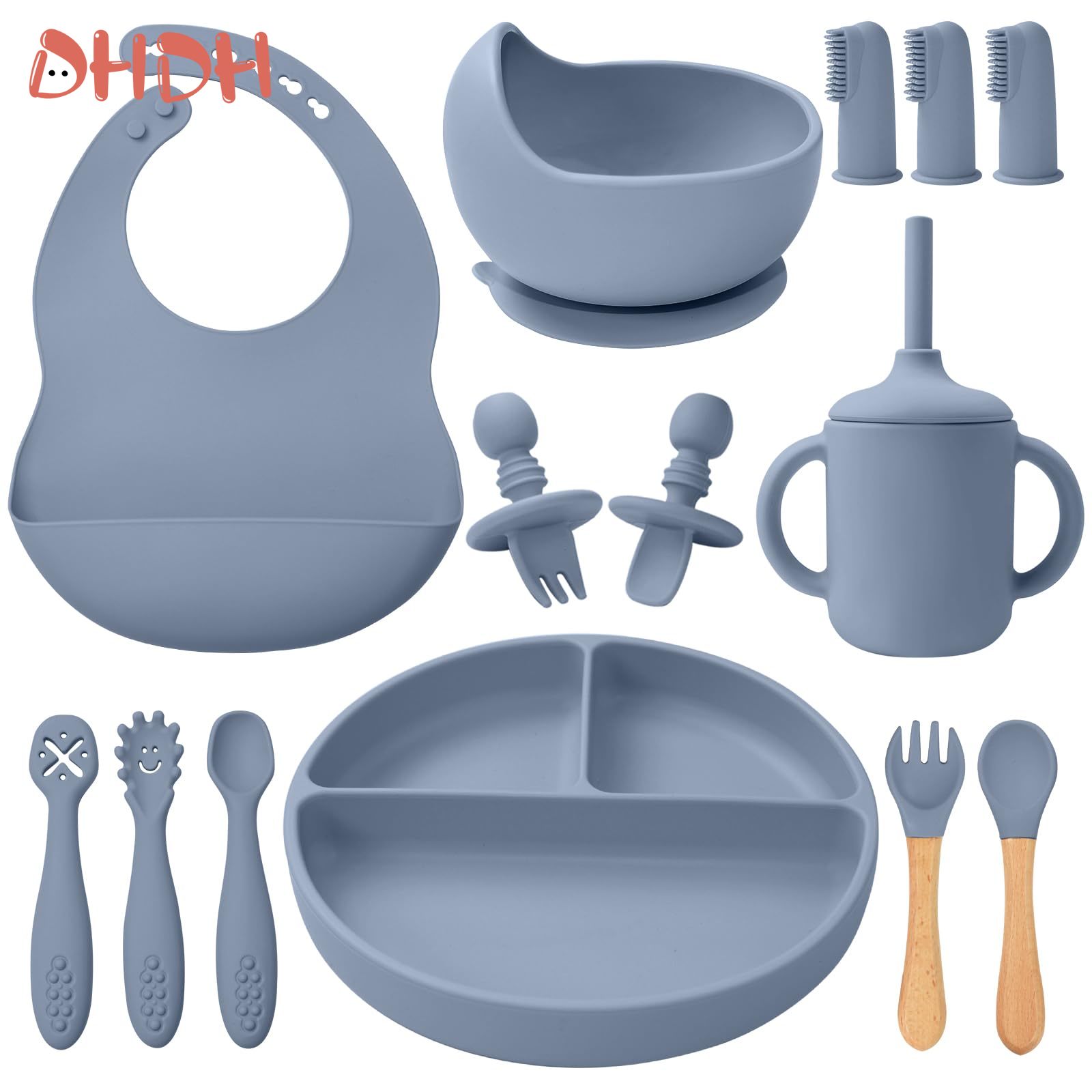 Silicone Baby Feeding Set Tabl - Baby Food Menu recension och pris