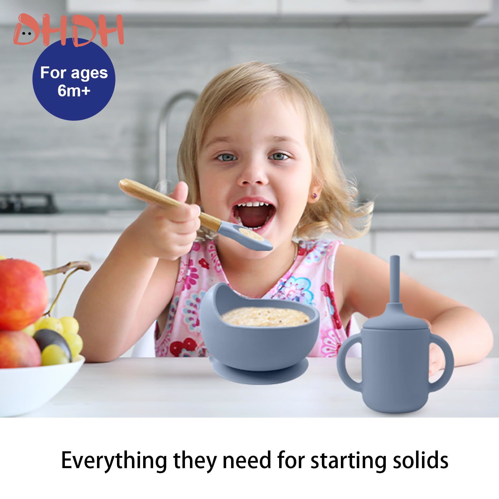 Silicone Baby Feeding Set Tabl - Baby Food Menu recension och pris