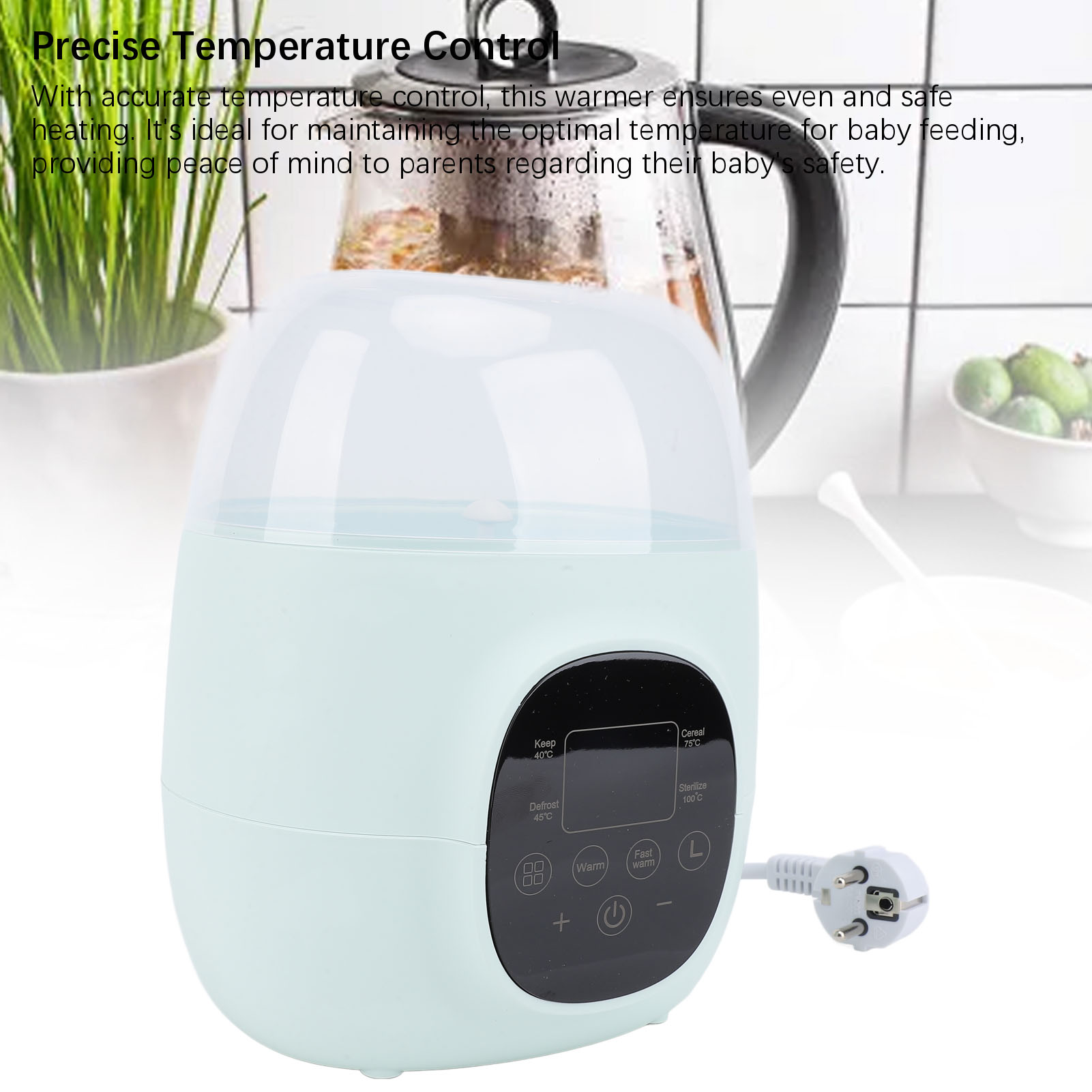 Baby Bottle Warmer 200W PP Mul - Baby Food Warmer recension och pris