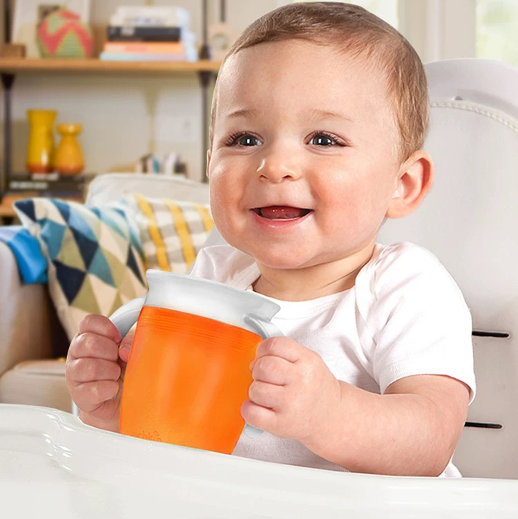 Baby Learning Drinking Cup 360 - Baby Food Jars With Lids recension och pris